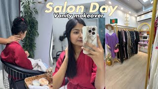 My visit to Vanity makeover and Exclusive pick ✨ Marisha Rahman [upl. by Anilorac514]