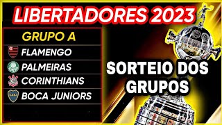 Libertadores 2023 Sorteio dos Grupos [upl. by Cohdwell]