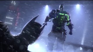 Arkham Origins  Bane First Boss Fight HardNo DamageNo Hints [upl. by Nyladnor]