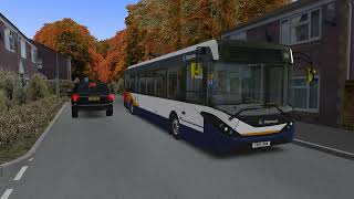 OMSI 2  AlexanderDennis Enviro 200 MMC Euro 6  Route 87  Oatford  Lets Play  Gaming  HD [upl. by Repip]