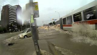 Mississauga Flood July 2013 [upl. by Ayifas]