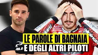 MORTE LUCA SALVADORI LE STRAZIANTI PAROLE DI BAGNAIA MARTIN E ALTRI PILOTI [upl. by Latin562]