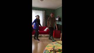 Gumboots nov2017 Pauline et Marc danse Rire comique [upl. by Odnaloy]