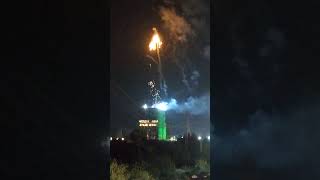 Pakistan Independence Day 40mins Fireworks  Imarat Downtown Islamabad Expressway  AnonymitY [upl. by Cykana]