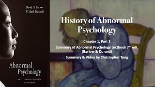 The History of Abnormal Psychology [upl. by Sapphira]