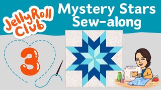 Mystery Star Sampler Quilt Episode 3 Free Pattern [upl. by Arriat]