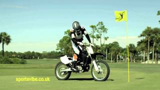 Rickie Fowler Good at Motorcross Great at Golf  Sportsvibe TV [upl. by Brandea]