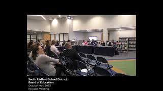 October 9th 2023 Board of Education  Regular Meeting [upl. by Hna]