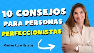 Como saber si el PERFECCIONISMO es tu AMIGO o ENEMIGO  Marian Rojas Estapè [upl. by Chloette]