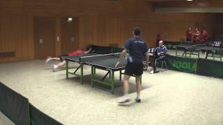 Der beste Ballwechsel der Tischtennis Saison 20122013 [upl. by Saddler]