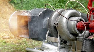 ST50 homebuilt gas turbine jet engine [upl. by Oicnoel]