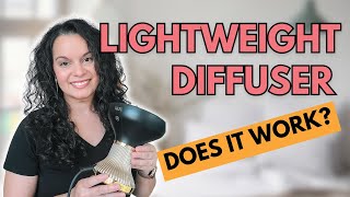 Diffon Supreme Ionic XL  Curly Hair Diffuser Review [upl. by Orsola]