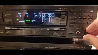 SONY CDP970 cd player test [upl. by Screens]