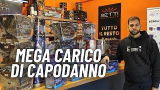 TOUR del NEGOZIO SETTI FIREWORKS di GENOVA e UNBOXING del CARICO DI CAPODANNO di NICO [upl. by Jacob726]