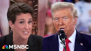 Maddow Trumps belligerent behavior at campaigns end suggests mental deterioration [upl. by Adil519]