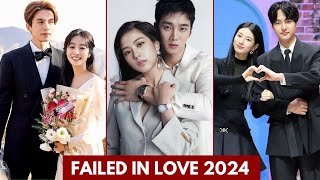 KOREAN ACTOR WHO FAILED IN LOVE RELATIONHIP 2024  KOREAN ACTORS BREAK UP kdrama [upl. by Berrie]