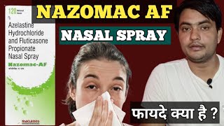 nazomac af nasal spray uses in hindi  nazomac af nasal spray how to use  nazomac af nasal spray [upl. by Shotton]