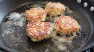 Crab Cakes Recipe  How to Make Crab Cakes [upl. by Llenaej]