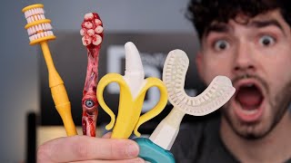 Ranking my EPIC Toothbrush Collection [upl. by Juditha]