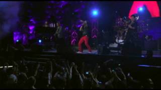 Journey  Dont Stop Believing Live Manila and LA in one [upl. by Nnylaf]