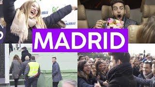 FIRMA DE DISCOS en MADRID con AMAIA AGONEY MIREYA y ROI  OT 2017 [upl. by Naerol963]