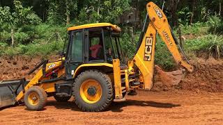 jcb 3dx levelling land [upl. by Atel]