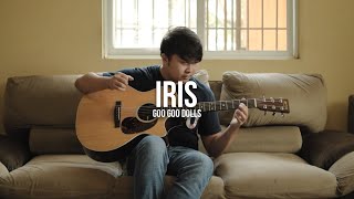 Iris WITH TAB Goo Goo Dolls  Fingerstyle Guitar Cover  Lyrics [upl. by Lewanna]