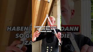 Dachstuhl erklärt von Julian ⚒️✅ baustelle handwerk dachdecker zimmermann dachstuhl hausbau [upl. by Sorodoeht]