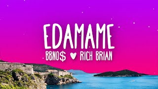 bbno  edamame Lyrics ft Rich Brian [upl. by Cirederf320]