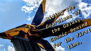 Guardians of the Galaxy Cosmic Rewind  Ride Review [upl. by Meingolda]