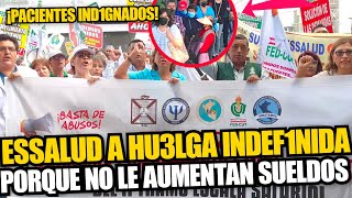 EsSalud Huelga nacional indefinida de sus trabajadores empezará el martes 21 de mayo [upl. by Mandych]