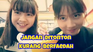 Muthe amp Christy JKT48 Mukbang [upl. by Carla406]