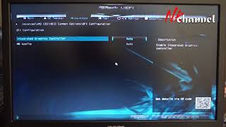 ASRock A320MHDV R40 UEFI BIOS Setup amp Settings [upl. by Avir]