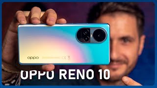 OPPO Reno10 REVIEW Un DISEÑO de LOCOS [upl. by Vivia]