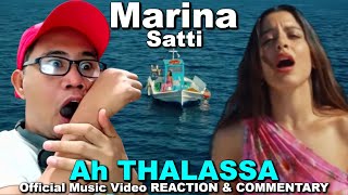 Marina Satti  Ah THALASSA Official Music Video REACTION [upl. by Oknuj]