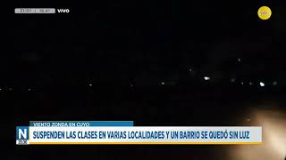 Suspenden las clases en varias localidades y un barrio se quedó sin luz │N2030│300424 [upl. by Brant]