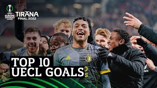 TOP 10 GOALS ⚽️  Feyenoord x Europa Conference League [upl. by Ennairda]