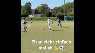 Elsan zieht einfach mal aus 30 Metern ab und Haut das Ding rein tor tore goals goal goalkeeper [upl. by Dulla]