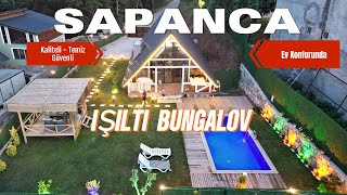 Sapanca Bungalov Tatili  Sapanca Işıltı Bungalov [upl. by Darcy]