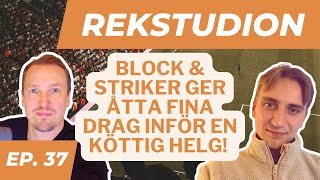 RekStudion avsnitt nr37  köttig helg och hela fyra speldrag från Mr Block [upl. by Giess]