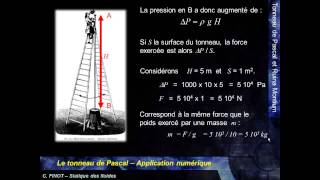 MK Flu 1  4C  Le crève tonneau de Pascal et la technique du ruina montium [upl. by Adnor436]