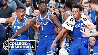 Zion Williamson RJ Barrett score 61 points for Duke vs Kentucky  College Basketball Highlights [upl. by Leval]