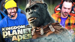 KINGDOM OF THE PLANET OF THE APES TRAILER REACTION [upl. by Debbee178]