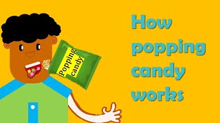 How popping candy works poppingcandy [upl. by Sou]