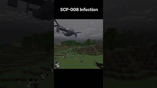 SCP008 infection in Minecraft  SCP Dystopia Redefined Addon Shorts [upl. by Aelc]