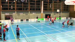 Unihockey quotSmall Gamesquot Passviereck mit Torabschluss [upl. by Namlak]