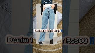 Ajio jeans under Rs 800 🛍️👖jeans ajio ajiohaul shorts [upl. by Winslow]