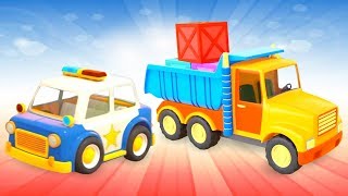 NEW Helper Cars song Cars and trucks cartoons amp Rhymes for kids [upl. by Anselmo671]