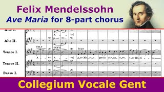 Mendelssohn  Ave maria op 23 no 2 [upl. by Rivi]