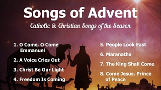 Songs of Advent  8 Christian amp Catholic Advent Hymns amp Songs  Choir w Lyrics  Sunday 7pm Choir [upl. by Nylarak]